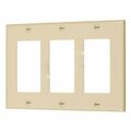 American Imaginations Rectangle Ivory Electrical Switch Plate Plastic AI-37088